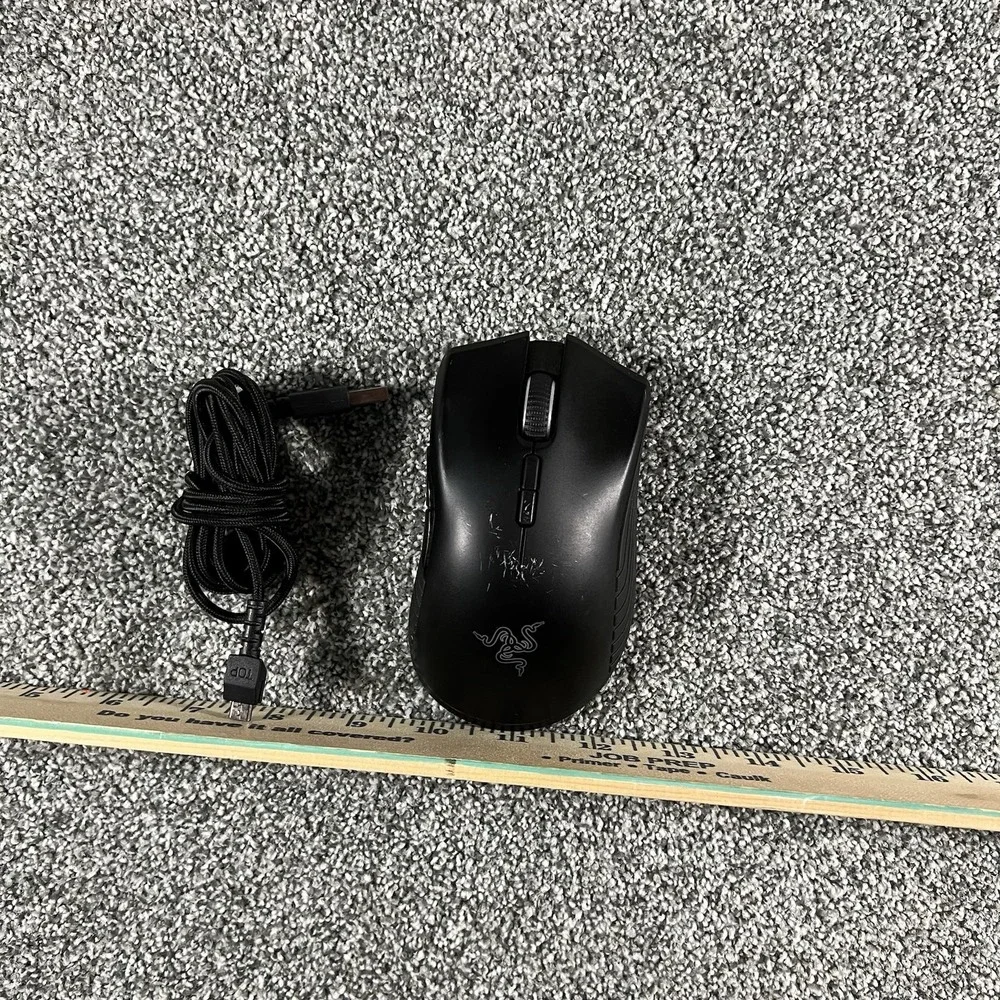 Razer Mamba Wireless Gaming Mouse 16,000 DPI RC30-027101 Black Tested USB